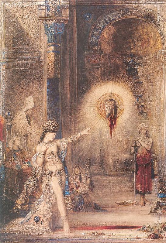 Gustave Moreau The Apparition France oil painting art